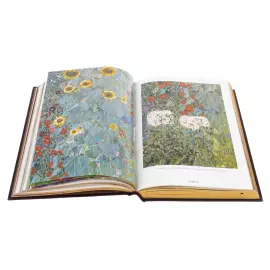 Книга в кожаном переплете "Густав Климт. Большая коллекция"