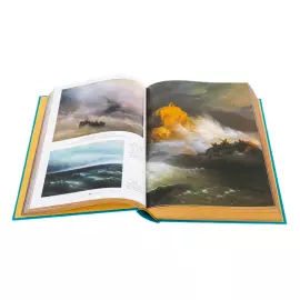 Книга в кожаном переплете "Русский пейзаж. Большая коллекция"