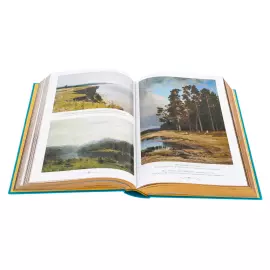 Книга в кожаном переплете "Русский пейзаж. Большая коллекция"