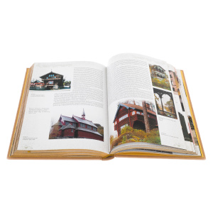 Leather-bound book "Art Nouveau Style in Architecture"