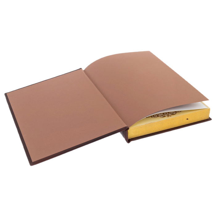 Leather-bound book "Russian Hunting" casting