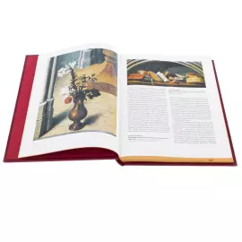 Книга в кожаном переплете "Натюрморт в мировой живописи"