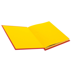 The leather-bound book "The History of the world in jokes and anecdotes"