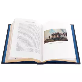 Книга в кожаном переплете "История Наполеона"