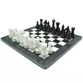 Шахматы из мрамора "Премиум"