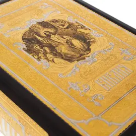 Книга в кожаном переплете "Библия" с иллюстрациями Гюстава Доре, Златоуст