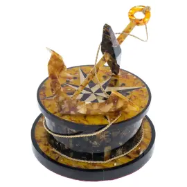 Souvenir of amber "Anchor"