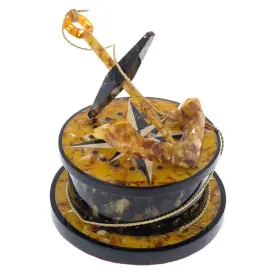 Souvenir of amber "Anchor"