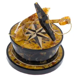 Souvenir of amber "Anchor"