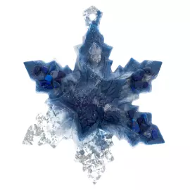 Christmas tree toy with sodalite "Star" from the "Stories" collection