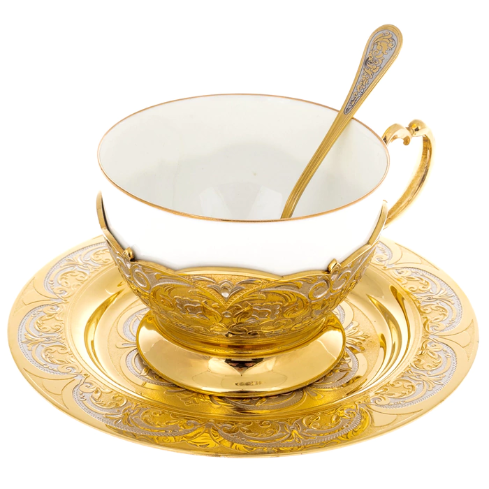 Tea set "Lily of the Valley" Zlatoust