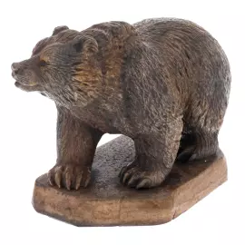 Скульптура из кальцита "Медведь" малый