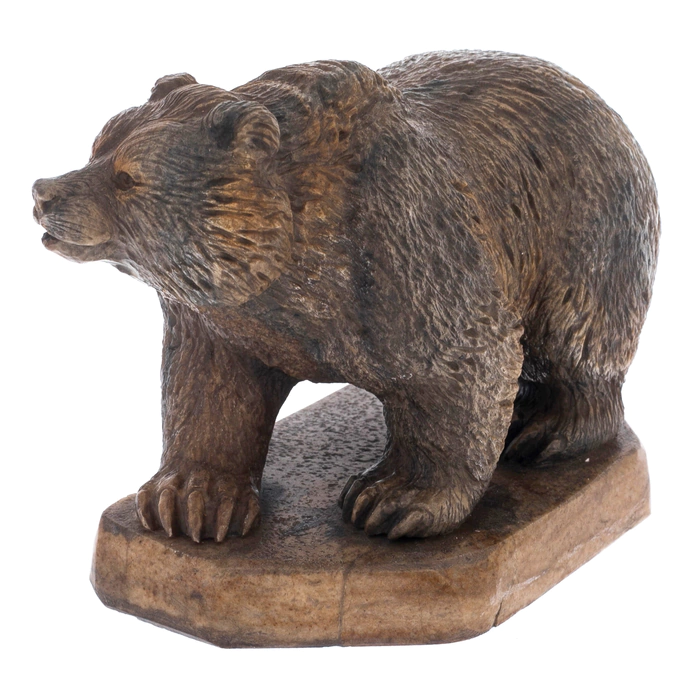Calcite sculpture "Bear"
