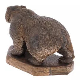 Скульптура из кальцита "Медведь" малый