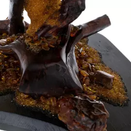 Amber souvenir "Tree of Happiness"