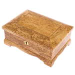 Jewelry box made of Karelian birch "Standard"