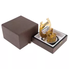 Souvenir "For good luck" with dolerite stand, Zlatoust