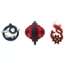 Set of jewelry Christmas tree toys "Mordovian"