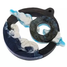 Set of jewelry Christmas tree toys "Mordovian"