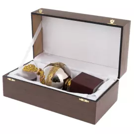 Сувенир "Держава" с подставкой из яшмы, Златоуст