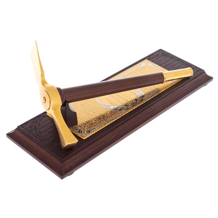 Souvenir pickaxe "The best builder" Zlatoust