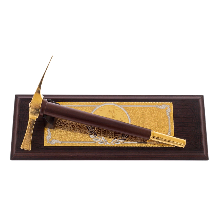 Souvenir pickaxe "The best builder" Zlatoust