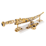 Souvenir dagger "Oriental sage" on a stand made of kaholong, Zlatoust