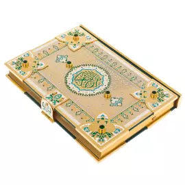 Коран объемный "Вера" на арабском языке, с четками, Златоуст