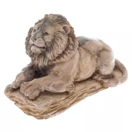 Скульптура из кальцита "Лев" большой