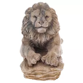 Скульптура из кальцита "Лев" большой