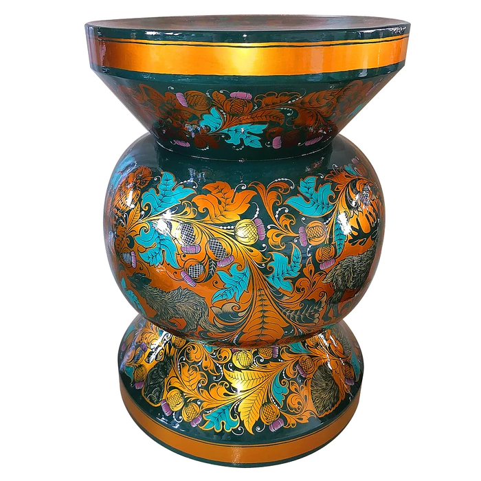 Linden table "Evolution" by Khokhloma
