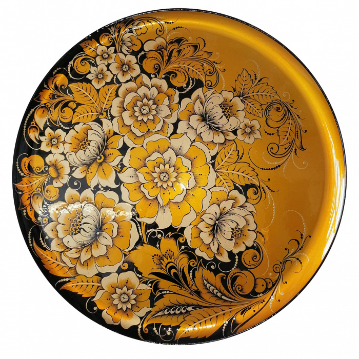 Plate-panel "Dawn" by Khokhloma