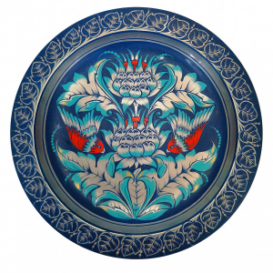 Plate-panel "Dawn" by Khokhloma