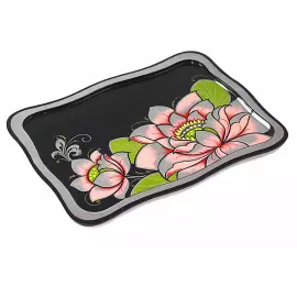 Набор из липы "Лотос" хохлома