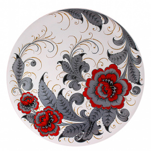 Plate-panel "Contrast" by Khokhloma