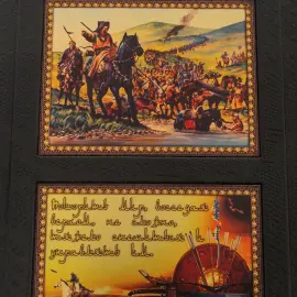 Книга в кожаном переплете "Чингисхан. Сокровенное сказание" в коробе Книга в кожаном переплете "Чингисхан. Сокровенное сказание" в коробе