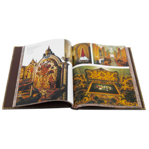 Gift set "Moscow in English" with a plaque "Moscow – Kremlin"