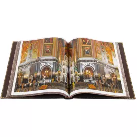 Подарочный набор "Москва" на английском языке, с плакеткой "Москва – Кремль"