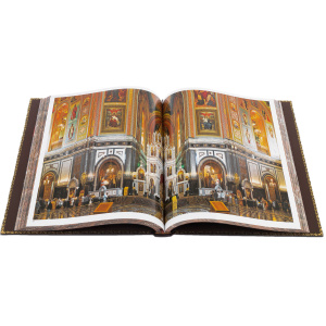 Gift set "Moscow in English" with a plaque "Moscow – Kremlin"