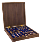 Шахматы из дуба искусственного морения  "Хоккей. СССР — Канада"