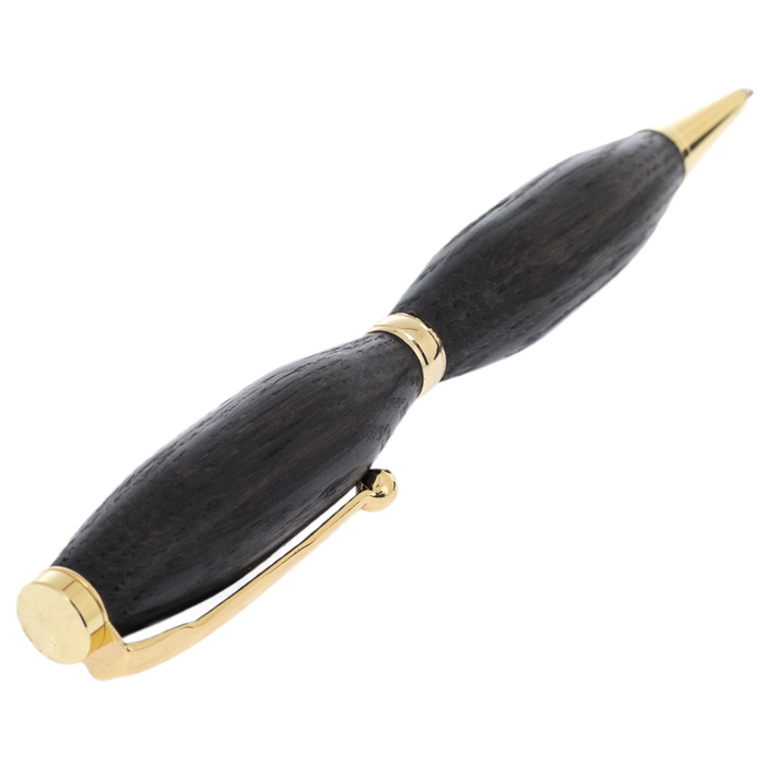 Stained oak handle "Elegance" in a case