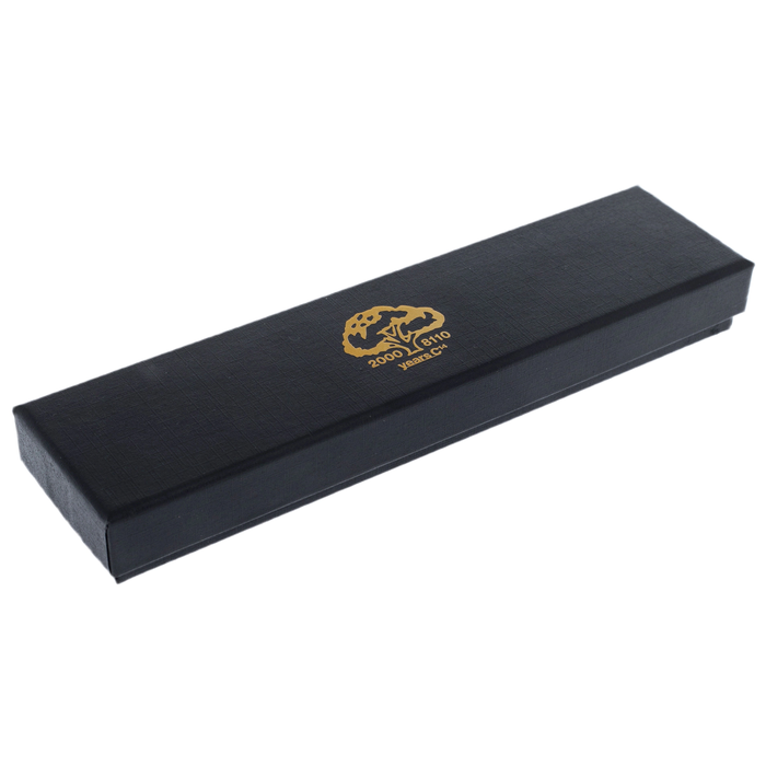 Stained oak handle "Elegance" in a case