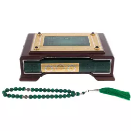 Коран подарочный в пенале "Айя-София" с четками, Златоуст