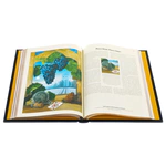 Книга в кожаном переплете "Лучшие вина и виноградники мира" Оз Кларк