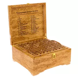 Лото подарочное из карельской березы "Русское лото"