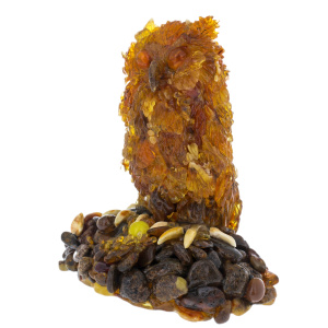 Souvenir made of amber "Owl"