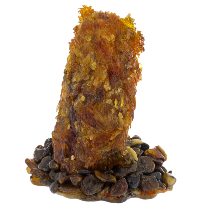 Souvenir made of amber "Owl"