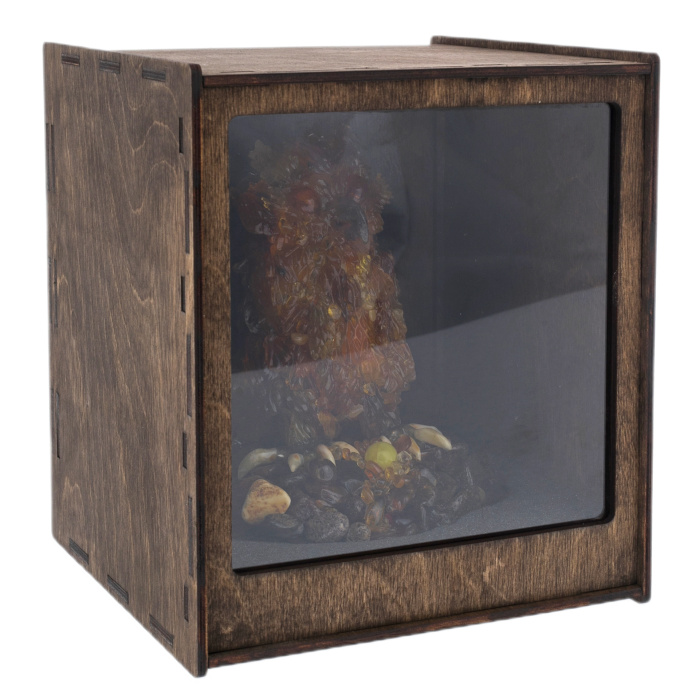 Souvenir made of amber "Owl"