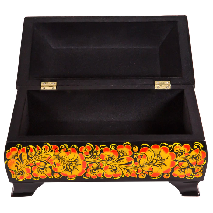 The Kudrin Chest-casket. Sarina" khokhloma