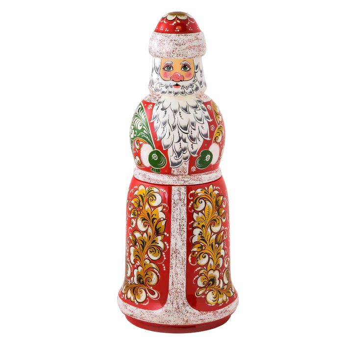 Khokhloma's "Santa Claus" damask case
